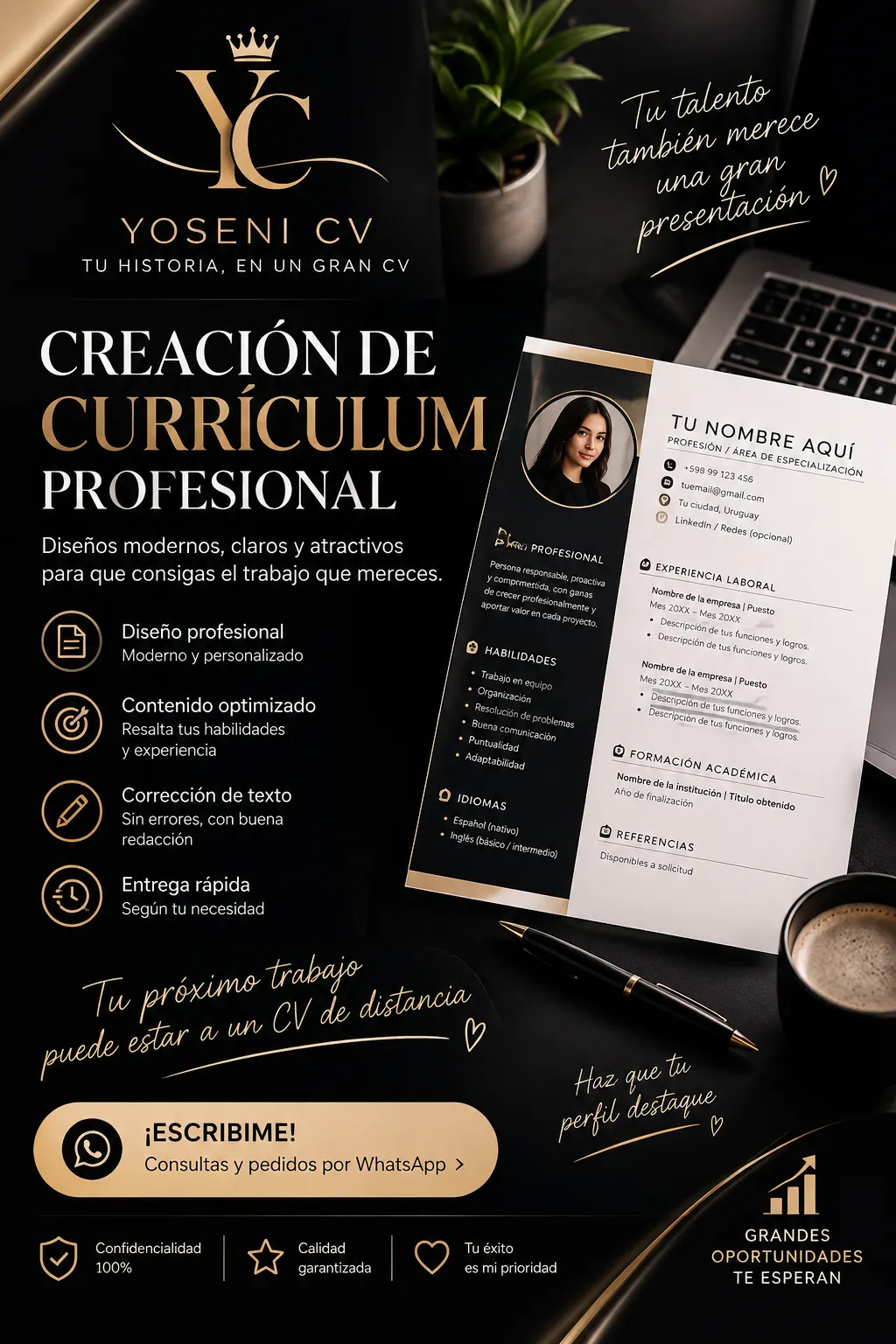 CV Profesional Uruguay